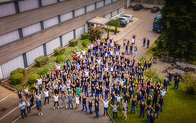 Faller Mitarbeiter sind ein Team