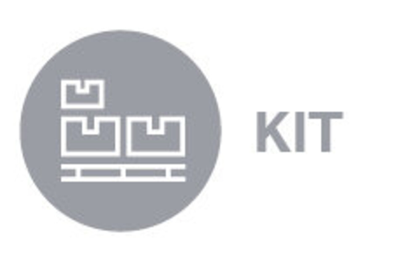 Icon for KIT – modular packaging solutions and bundled deliveries for an efficient supply chain at Faller Packaging.
