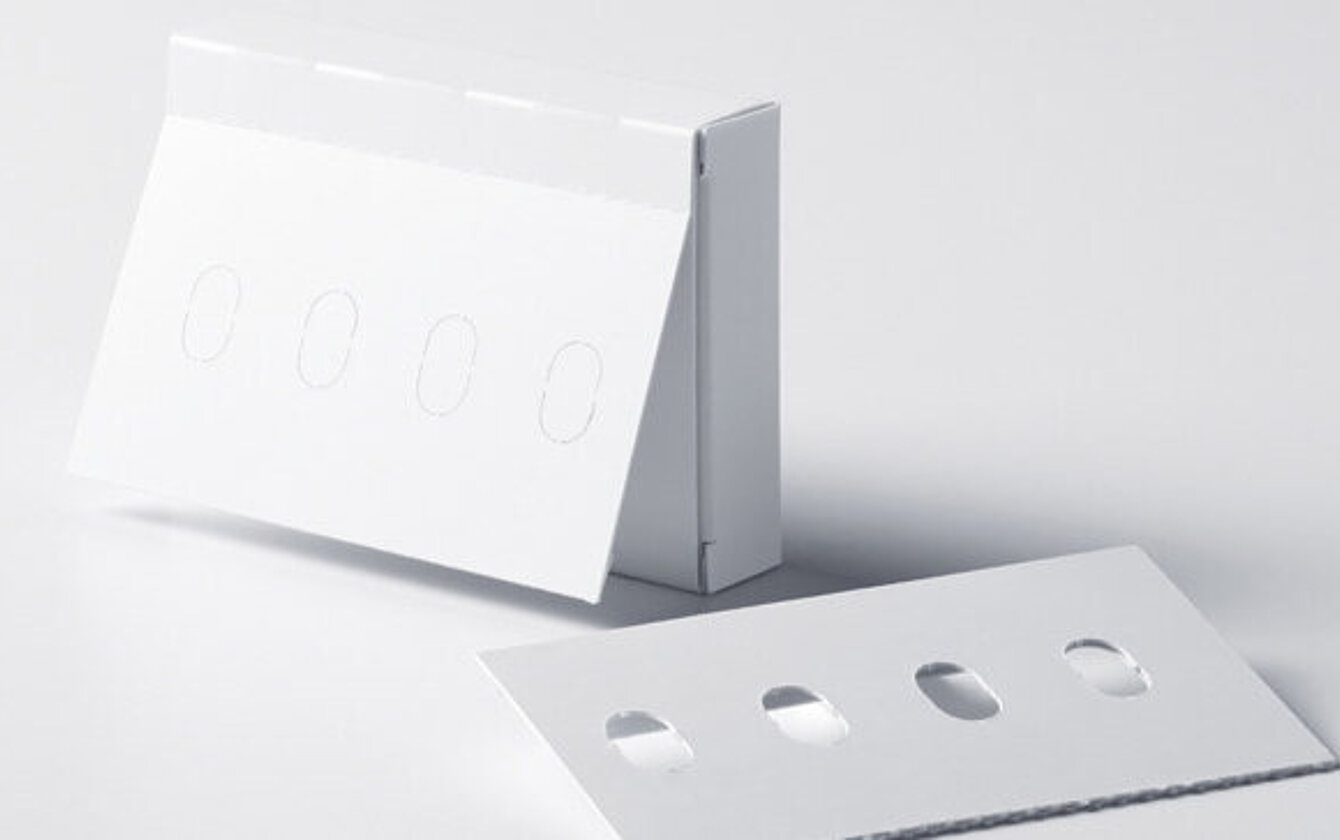 Practical folding carton with perforated tablet openings by Faller Packaging