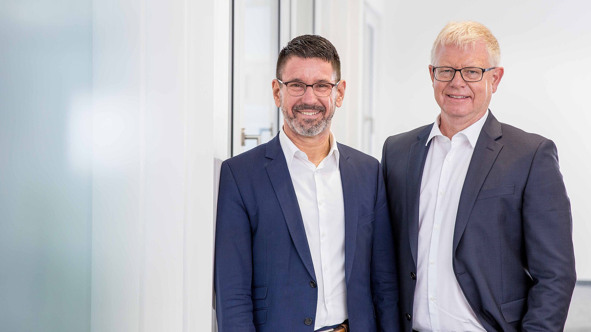 Dr Michael Faller and Dr Daniel Keesman form the management of Faller Packaging