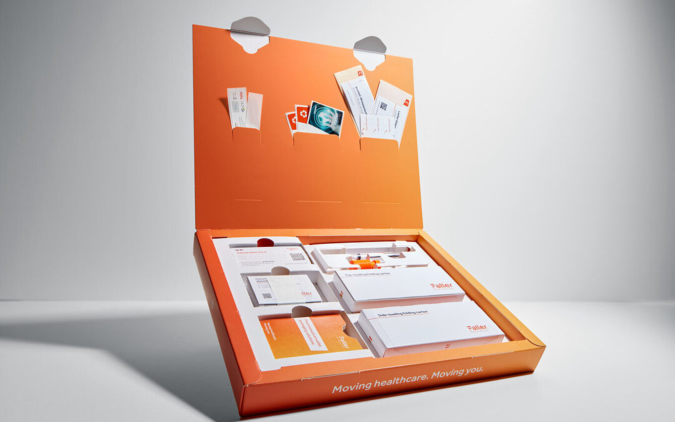 Our PrePackaging Service offers pre-assembled, ready-to-pack solutions comprising Folding cartons, leaflets and Labels. The individual components are designed to work together seamlessly and are prepared to ensure a reliable production process.