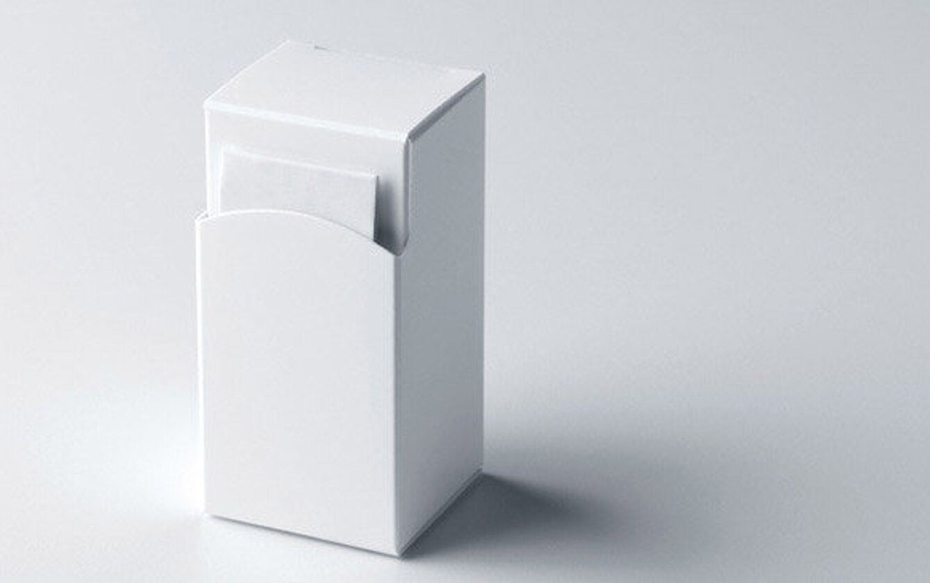 Compact folding carton with integrated package leaflet by Faller Packaging