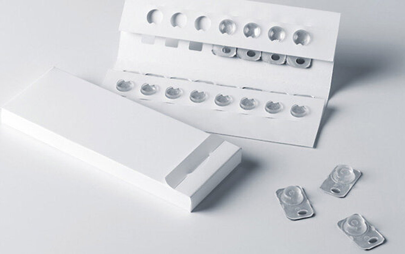 Large-format blister packaging by Faller Packaging for pharmaceutical applications